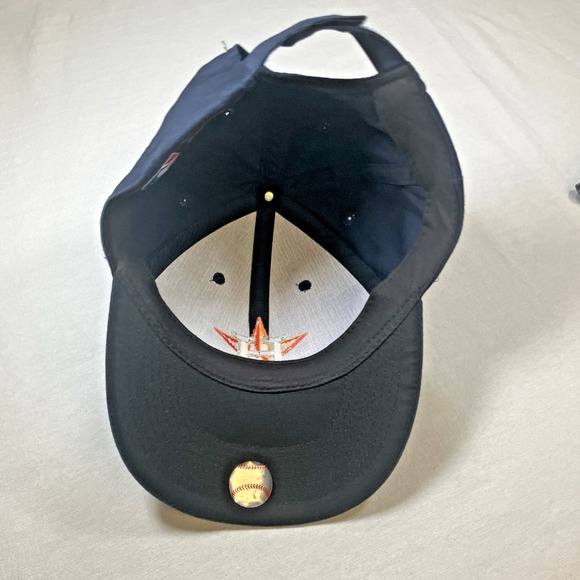 Houston Astros Hat Navy Blue MLB Baseball Cap OC Sports Adjustable Back - Picture 5 of 7